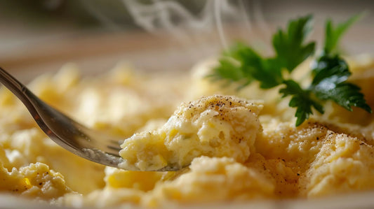 Creamy Sea Salt Scrambled Eggs