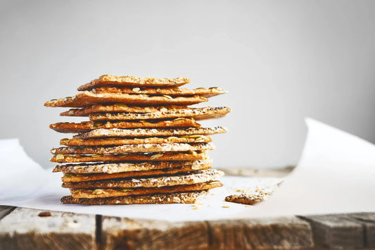 Celtic-inspired Sea Salt and Oatmeal Crackers