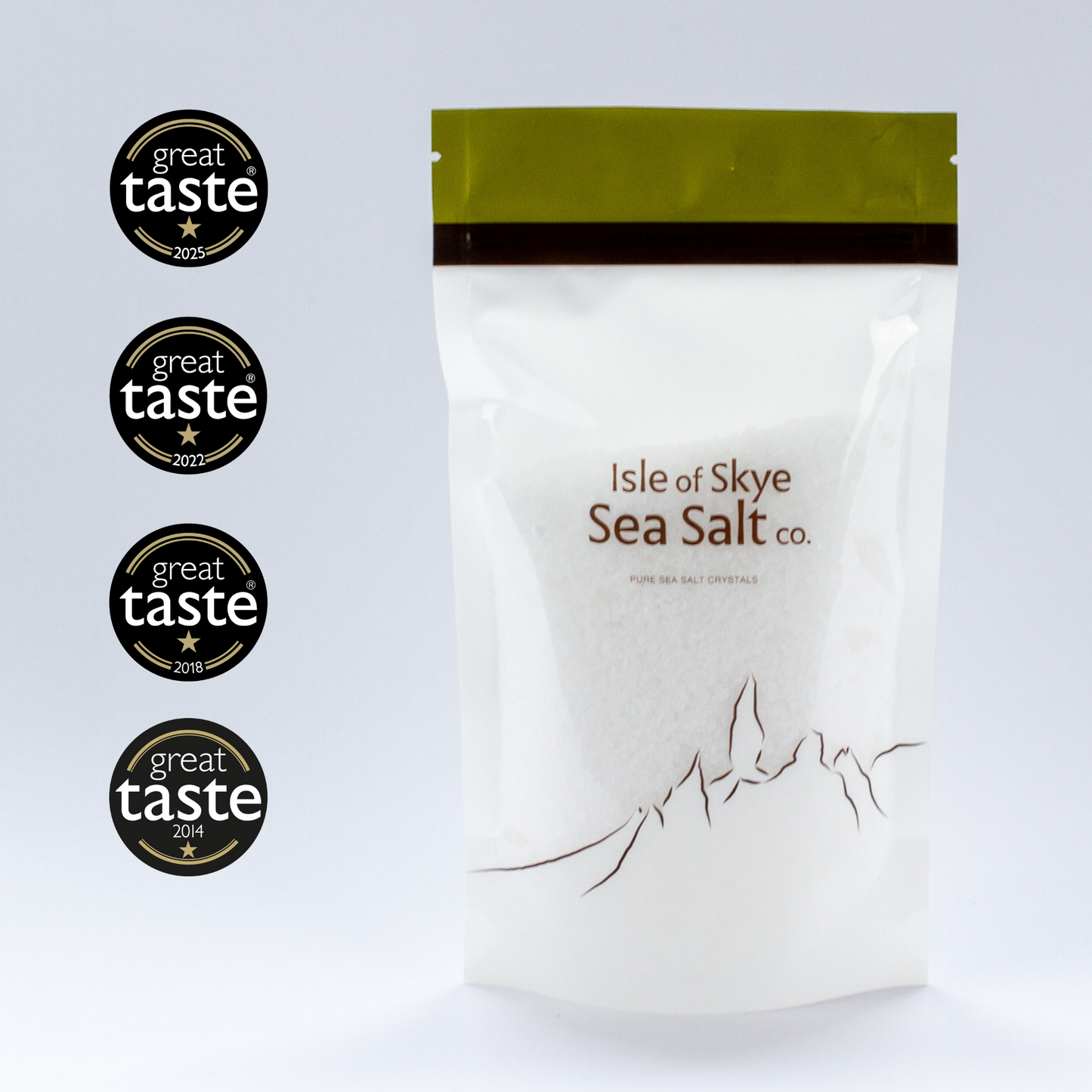 Pure Sea Salt Crystals - Refill pouch 250g or 500g