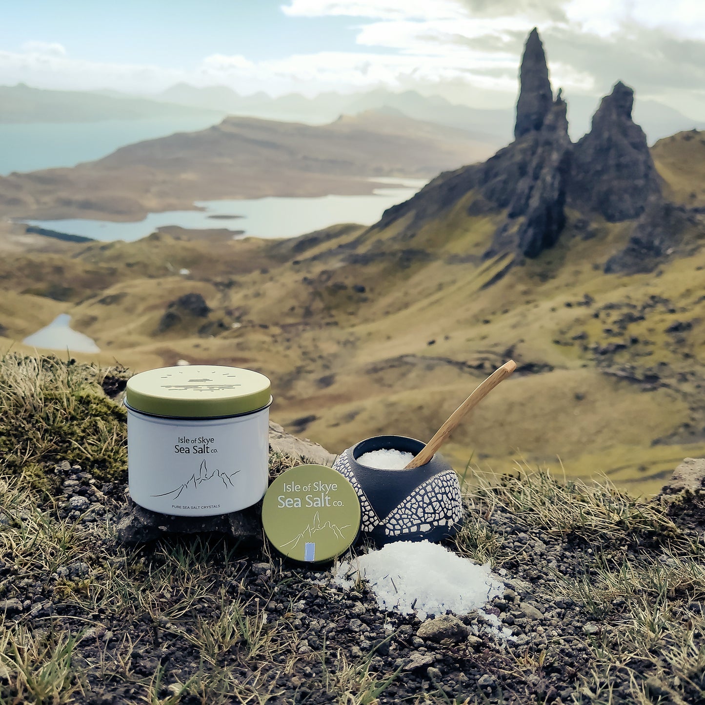 Pure Sea Salt Crystals - On the go 25g