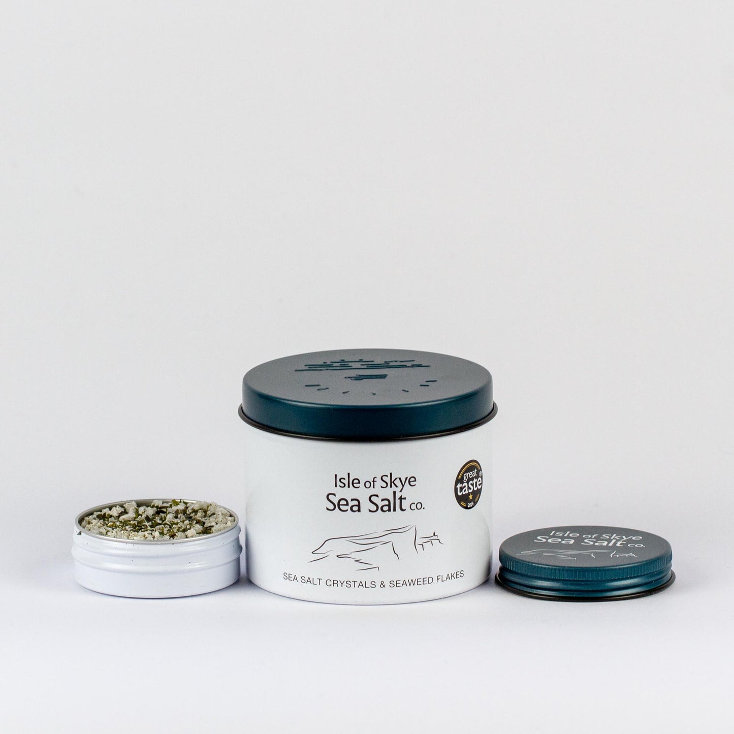 Sea Salt Crystals & Seaweed Flakes - For the kitchen 120g