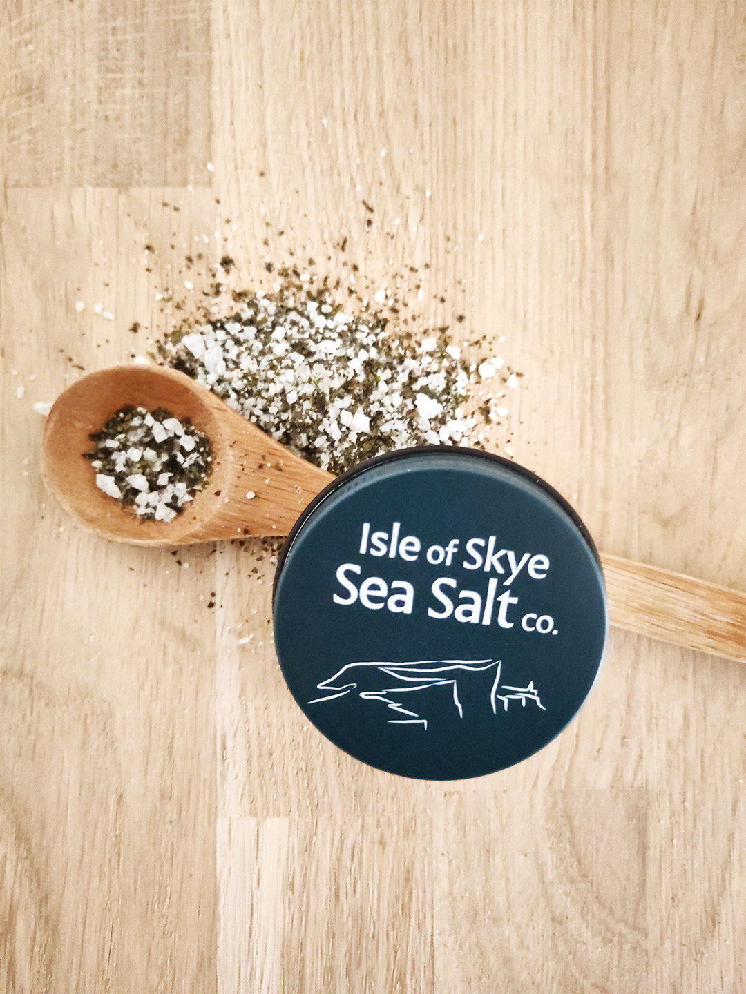 Sea Salt Crystals & Seaweed Flakes - On the go 25g